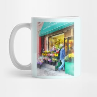 Hoboken NJ - Neighborhood Flower Shop Mug